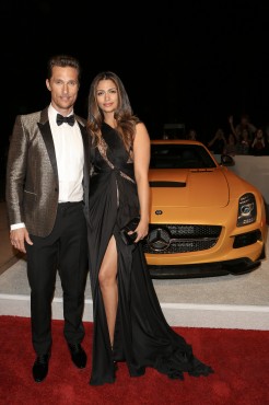 Matthew_McConaughey Camila Alves Mercedes-Benz Arrivals