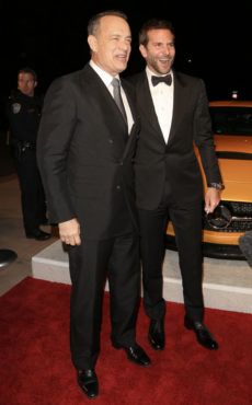 Tom Hanks and Bradley Cooper