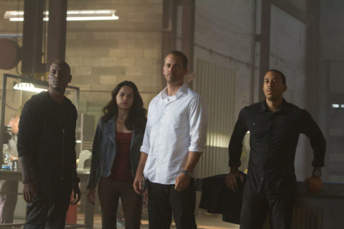 Tyrese Gibson, Michelle Rodriguez, Paul Walker, "Ludacris"